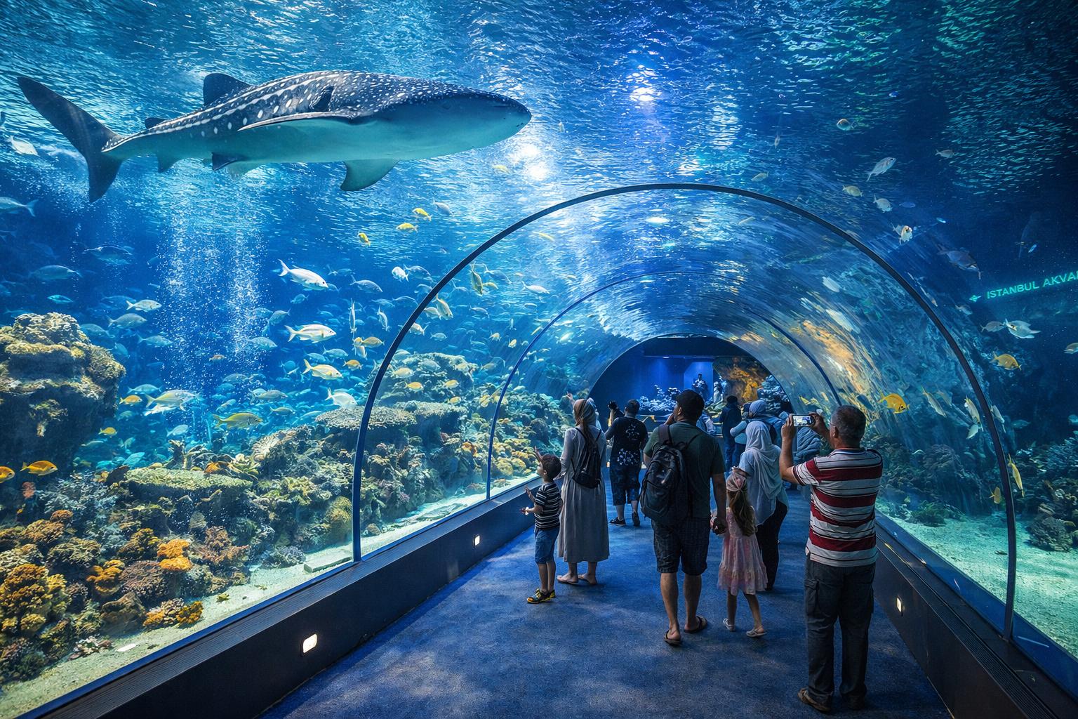 O Scufundare în Lumea Mărilor – Istanbul Akvaryum
