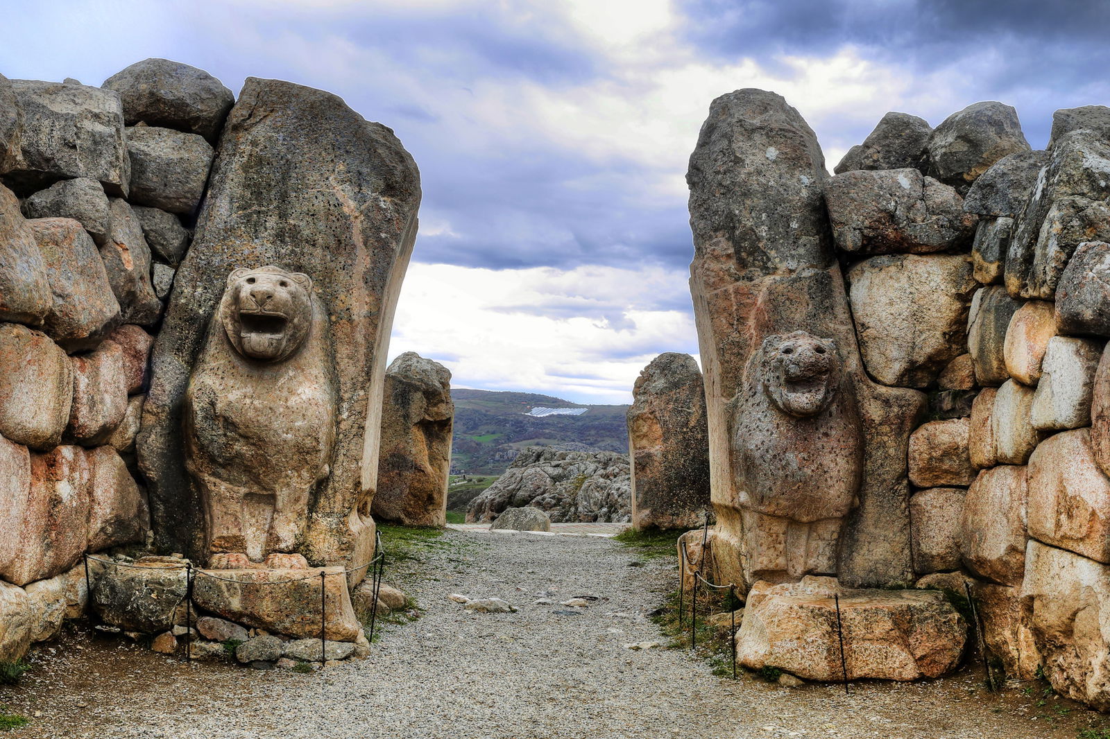 Lion Gate, Hattusa, Turcia