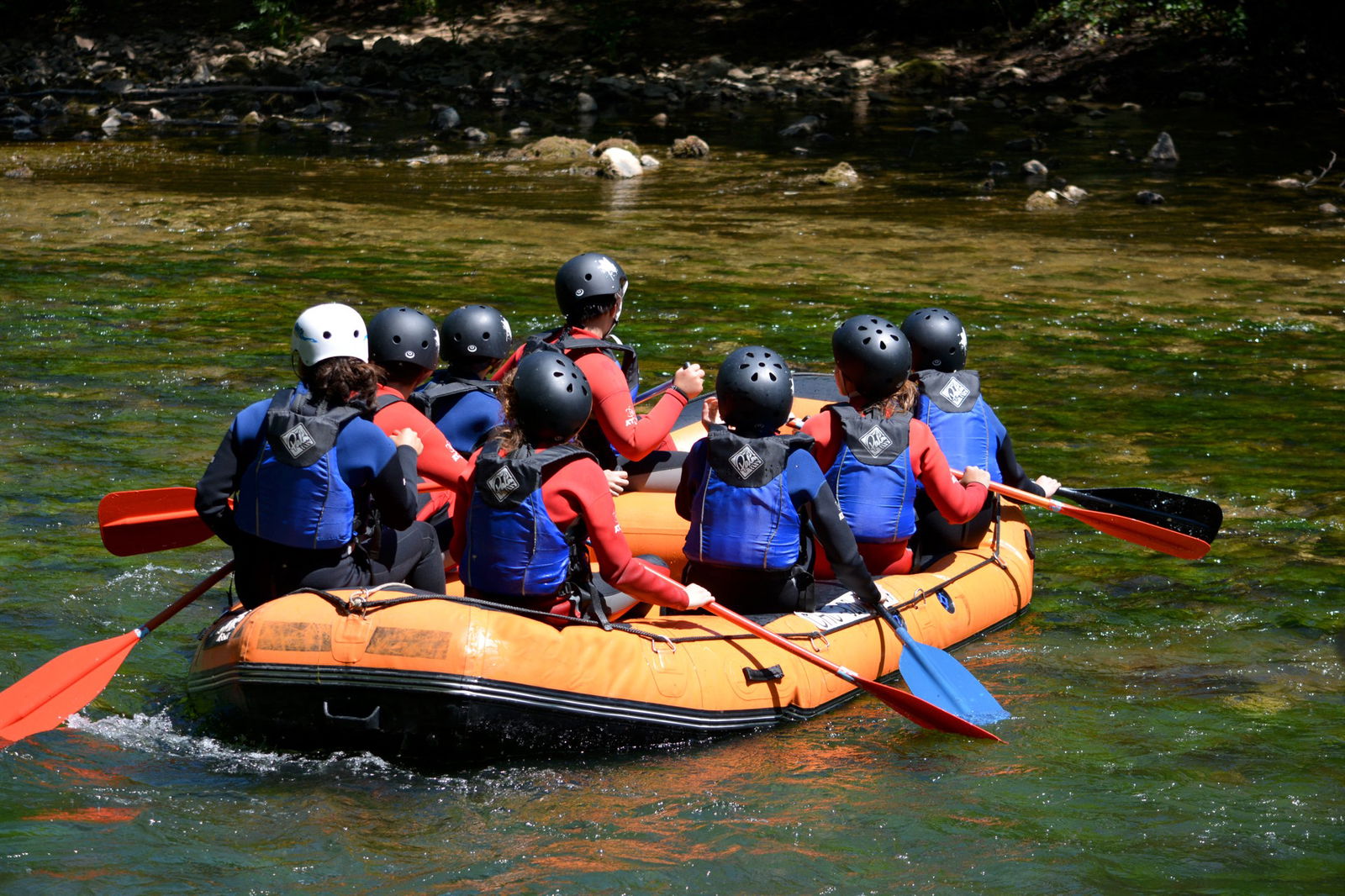 Aventura Rafting pe Raul Balsa