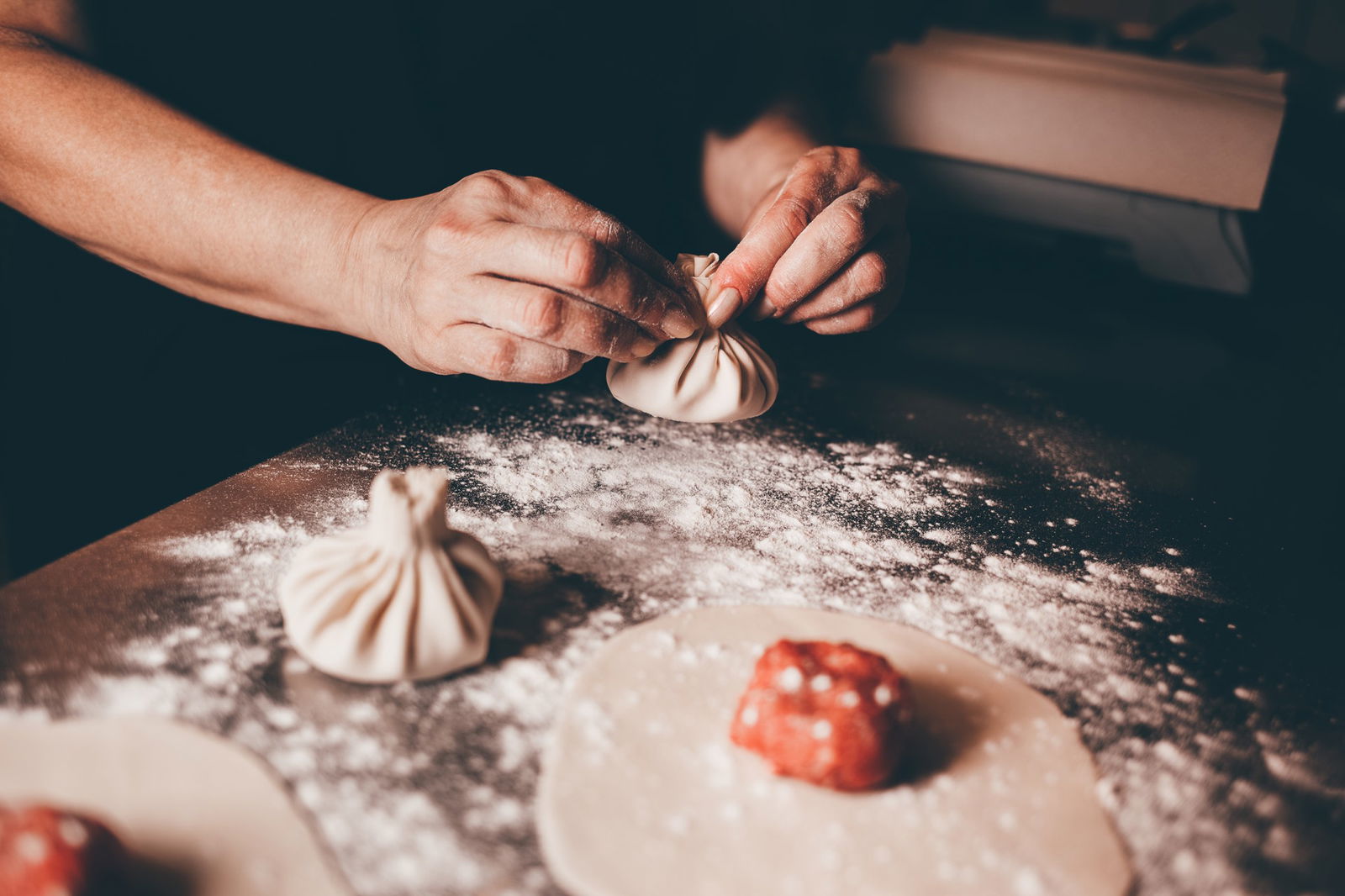 Masterclass de gatit Khinkali