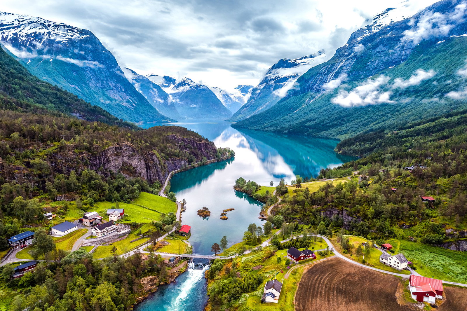 Geiranger, Norvegia