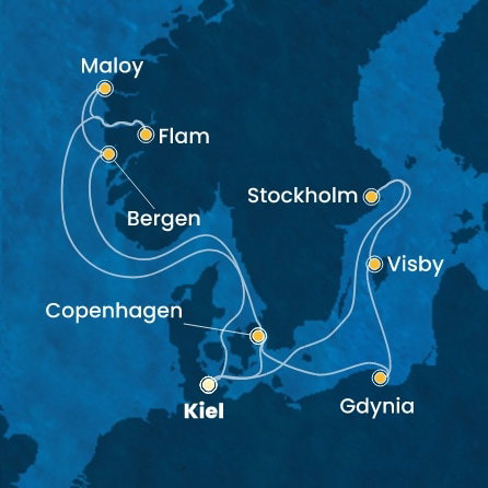 Harta croaziera null