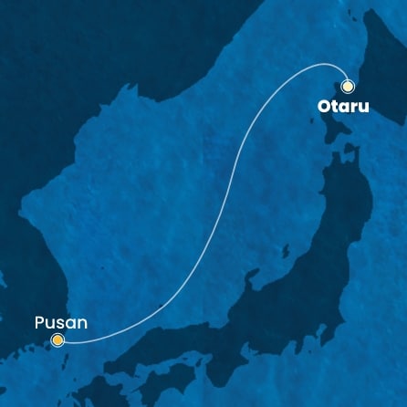 Harta croaziera Croazieră în Asia