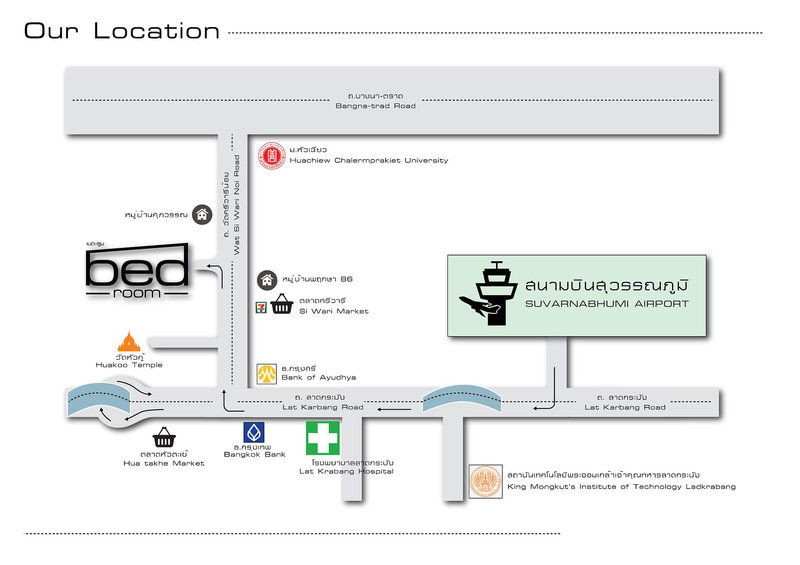 Hotel Bed-Room At Suvarnabhumi Airport