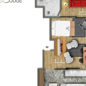 Hotel Snow Lodge Hotel cazare Courchevel