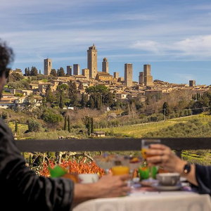 Hotel Bed & Breakfast La Cornice cazare San Gimignano