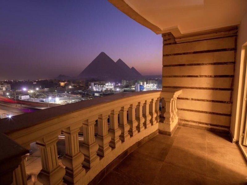 Blue Pyramids Eyes Hotel