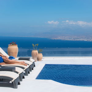 Hotel Villa Santorini, Wine Dark Sea Villas cazare Agia Pelagia