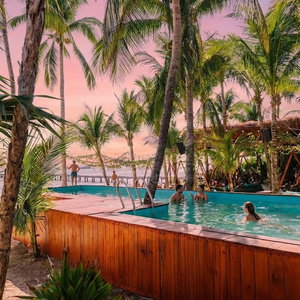 Hotel Mayan Monkey Isla Mujeres Social Hotel cazare Isla Mujeres