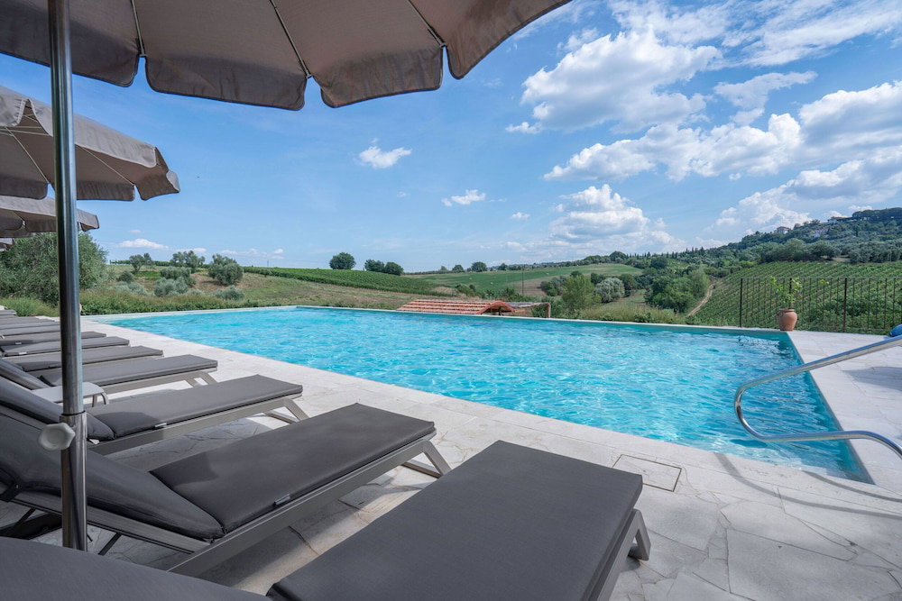 Hotel Correggiolo Romantic Apartment Pool Montaione Toscana