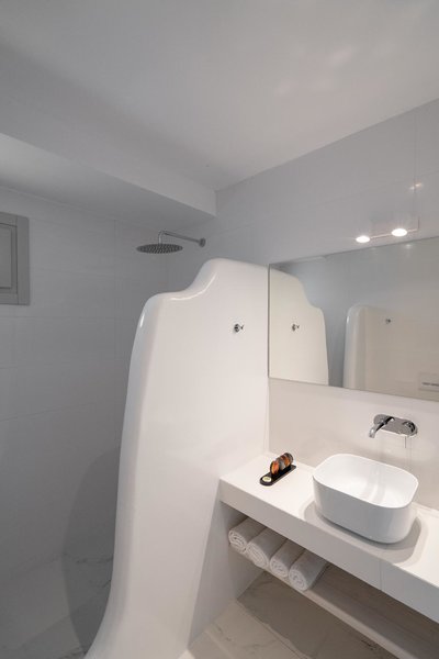 White Concept Caves