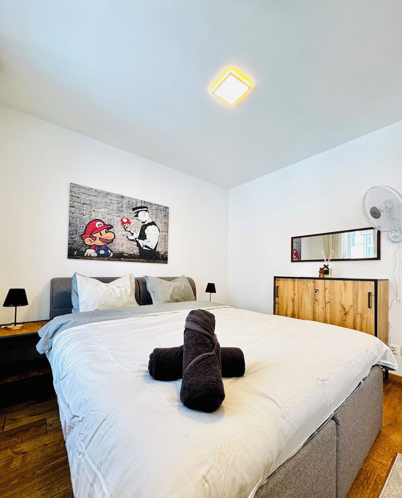 Hotel Comfortable Room Near Kaufpark Alterlaa
