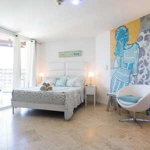 Hotel Lovely Sea View,Eagle Beach, Oasis Condominium Wifi cazare Tanki Leendert