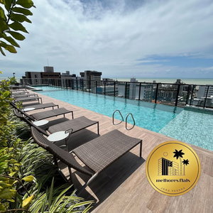 Hotel Melhores Flats - Perfeição Perto Do Mar cazare Tambau