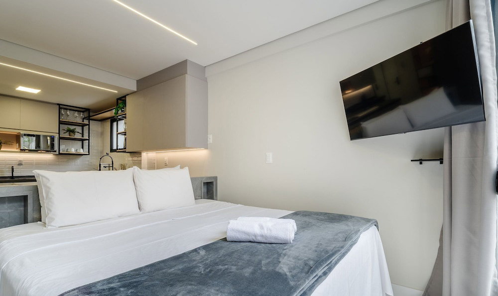 Hotel Estúdio Em Prédio Com Piscina Sca0108