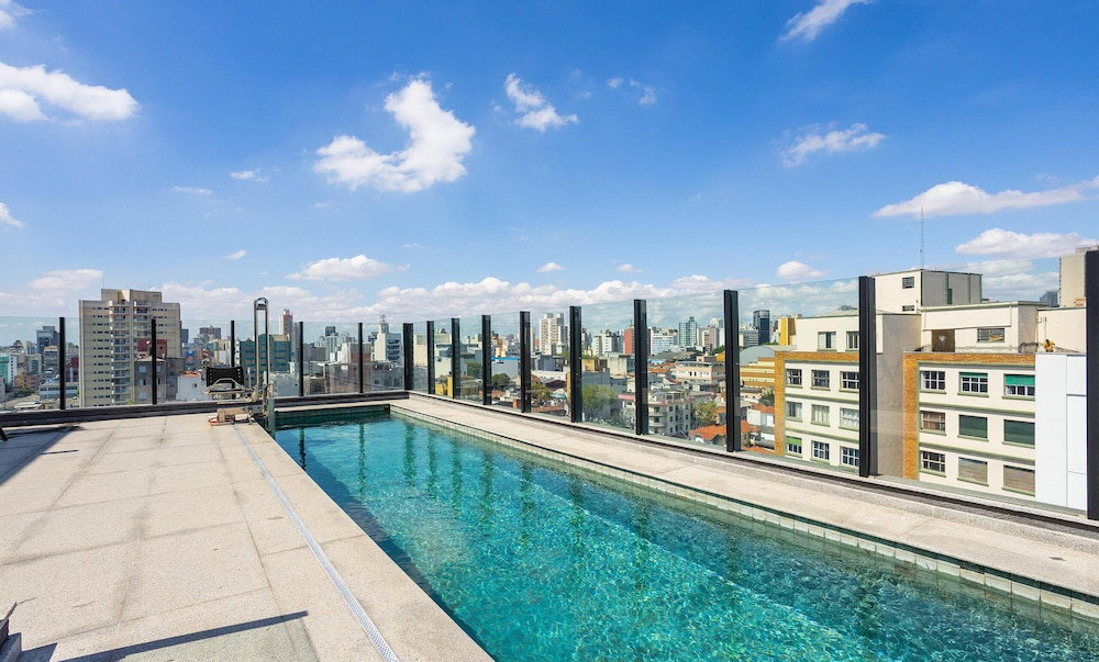 Hotel Studios In Build. W/ Pool In Bela Vista Sp - Sncs