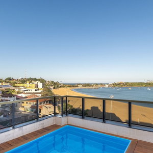 Hotel Penthouse With Pool And Sea View - Vdi0401 cazare Guarapari