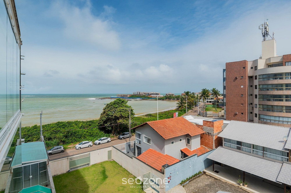 Hotel Apt W/ Balcony And Sea View In Guarapari Cmd0311