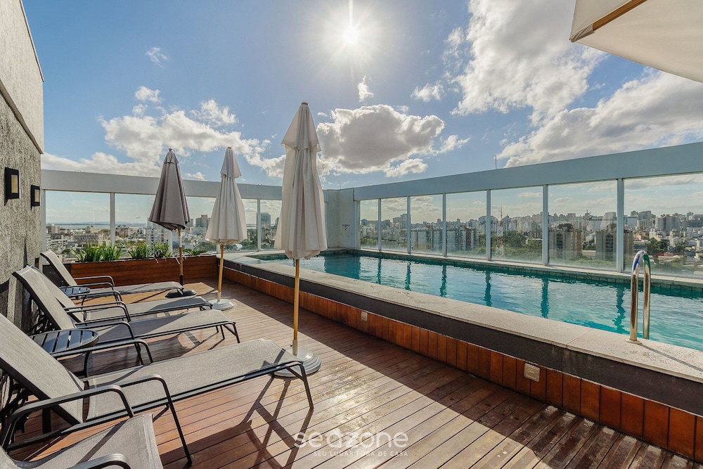 Hotel Lindo Apto Em Cond. C\/ Piscina E Garagem Rpf0605