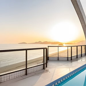 Hotel Ark Houses - Flat Vista-Mar & Piscina Na Cobertura cazare Boqueirao