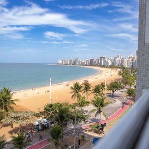 Hotel Apto Beira-Mar Com Garagem Na Praia Da Costa cazare Vila Velha