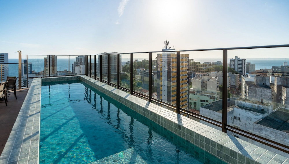 Hotel Studio In Building With Pool In Barra Eub1602