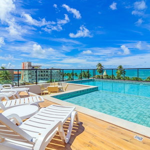 Hotel Rooftop #302 - Flat By The Sea By Carpediem cazare Tamandare