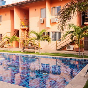 Hotel Apto Com Wi Fi Garagem E Piscina A 100M Da Praia cazare Luis Correia