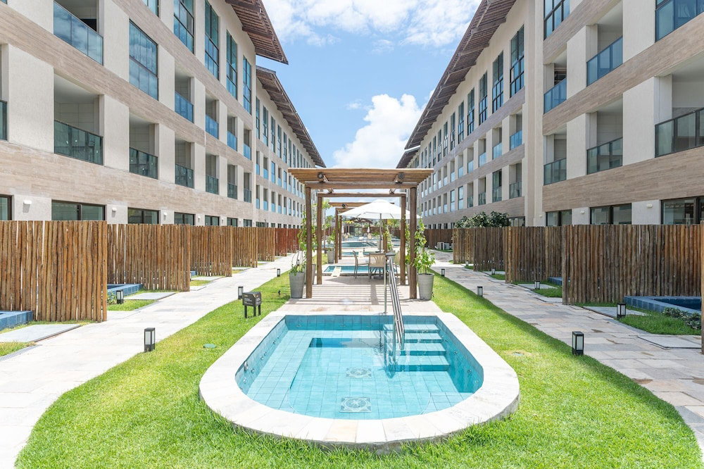Hotel Flat 1Qt Na Praia Dos Carneiros-Sh139