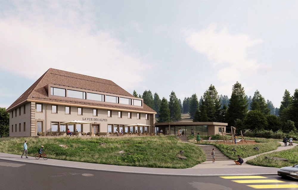 Hotel Hôtel-Restaurant De La Vue-Des-Alpes