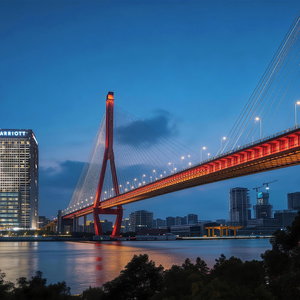 Hotel Shanghai Marriott Hotel Yangpu Riverside cazare Yangpu