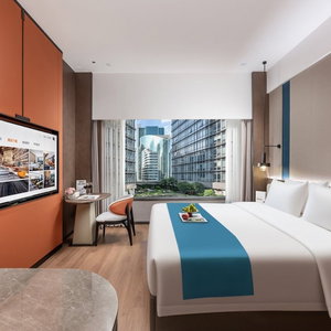 Hotel From.k Hotel (Guangzhou Tianhe Zhengjia Plaza Tiyuxi Road Metro Station Branch) cazare Wushan