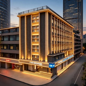 Hotel Cybo Junting Shangpin Hotel (Chengdu Chunxi Road Tianfu Square Branch) cazare Qingyang