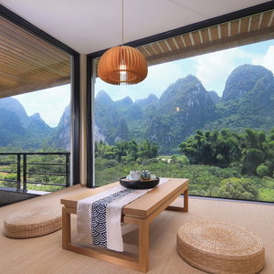 Hotel Yangshuo Lijiang Island Riverside Resor cazare Yangshuo