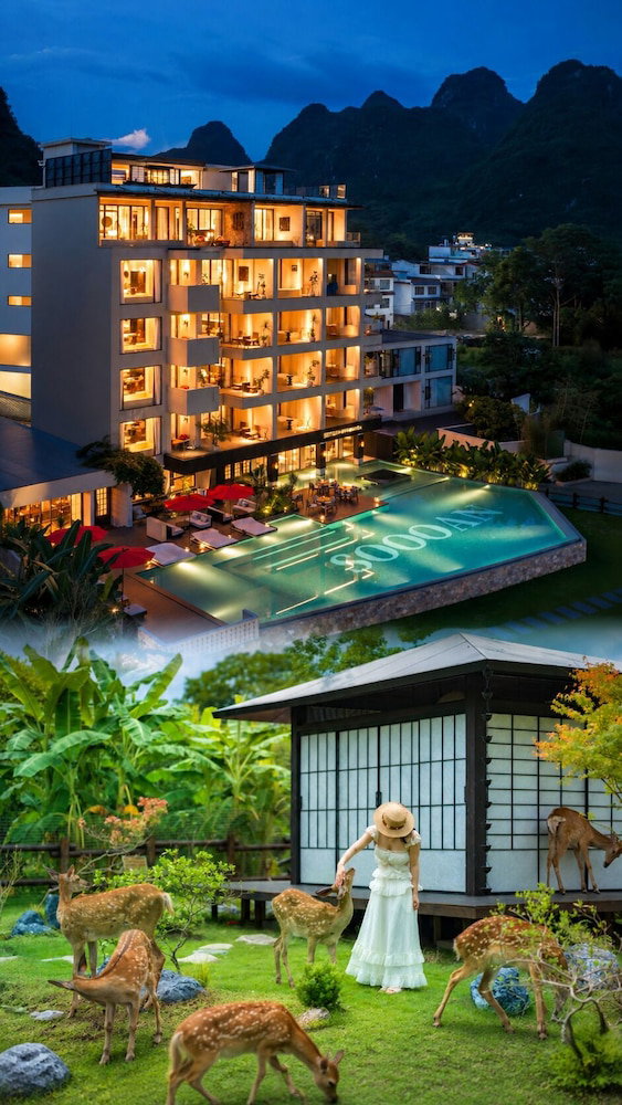 Hotel The Deer Haven Yangshuo - A Luxury Heritage & Modern Karst Mountain Retreat By Yulong River