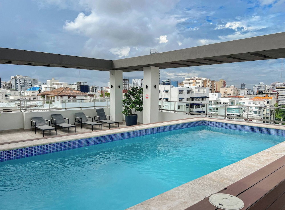 Hotel Goistay Elegant Refugio Caribeño 1Br Gym Pool Naco Apt 9F