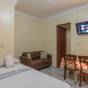 Hotel Beautiful Spacious Room Terrace Close To Sirena San Isidro Las Americas Airport cazare Santo Domingo Este