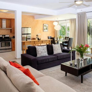 Hotel 2 Bedroom 3 Bath Beachfront Condo cazare Sosua