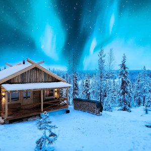 Sejur Lapland Riverside Nature Cabin vacanta Kolari