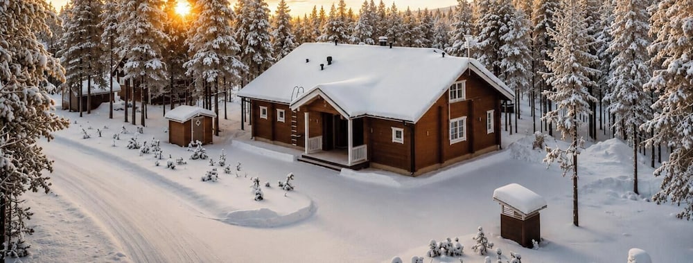 Hotel Charming Lapland Villa With Mountain Views, Private Sauna And Outdoor Hottub