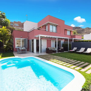 Hotel Villa With Heated Pool In Salobre cazare Salobre