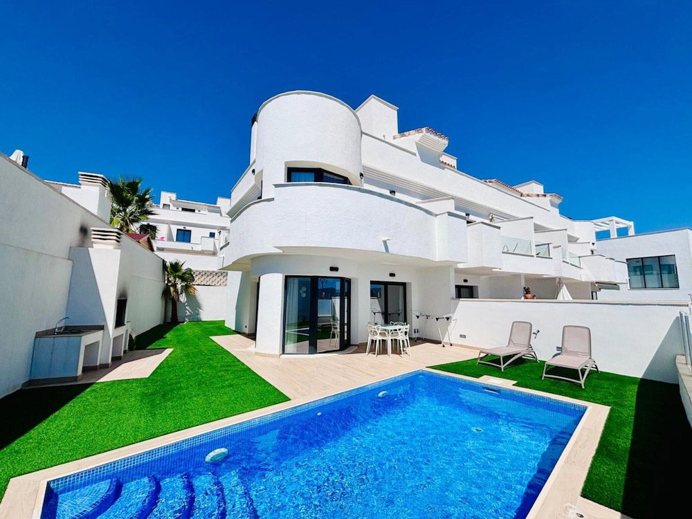 Hotel Villa In Finestrat Privezwembad, Zee- En Bergzicht