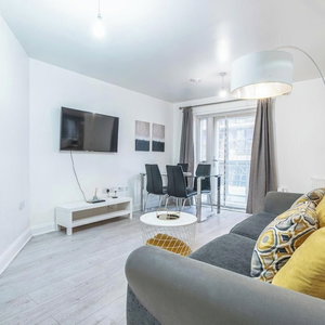 Hotel Luxury Central London Balcony 1-Bed Apt W/ Parking cazare Ladywell