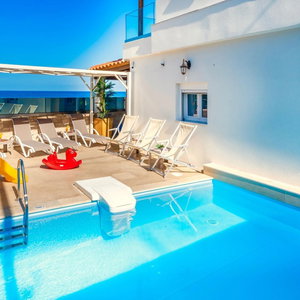 Hotel Thalassa Beachfront Villa With Private Pool cazare Skaleta