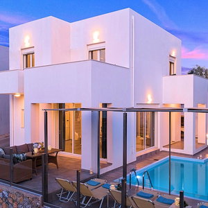 Hotel Cretan Sunset Villa Heated Pool cazare Kavros