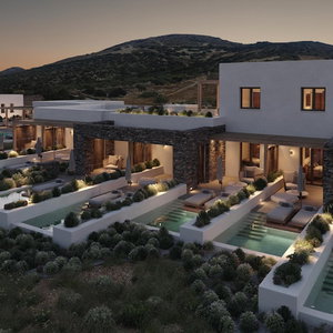 Hotel Parian Chronicle Hotel Paros, Destination By Hyatt cazare Paros