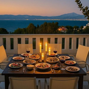 Hotel Caecilia Lawrence Bio Sea Villa - Sleeps 12 cazare Halkida