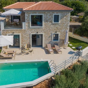 Hotel Majestic Stone Villa Sea View Pool cazare Fiscardo