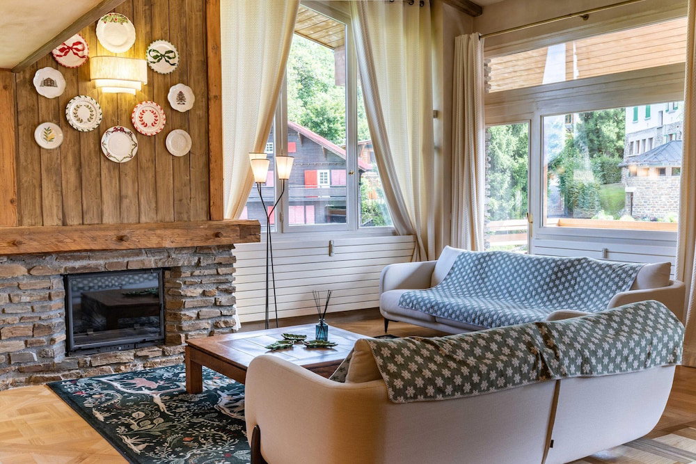 Hotel Spacious Apartment 4Br/10P - Megeve Center