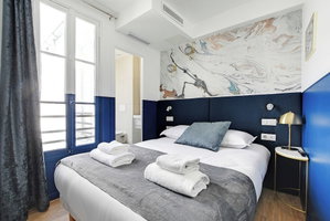 Hotel Serene Cocoon For 2P With Ac - Near Montmartre cazare Saint-Ouen